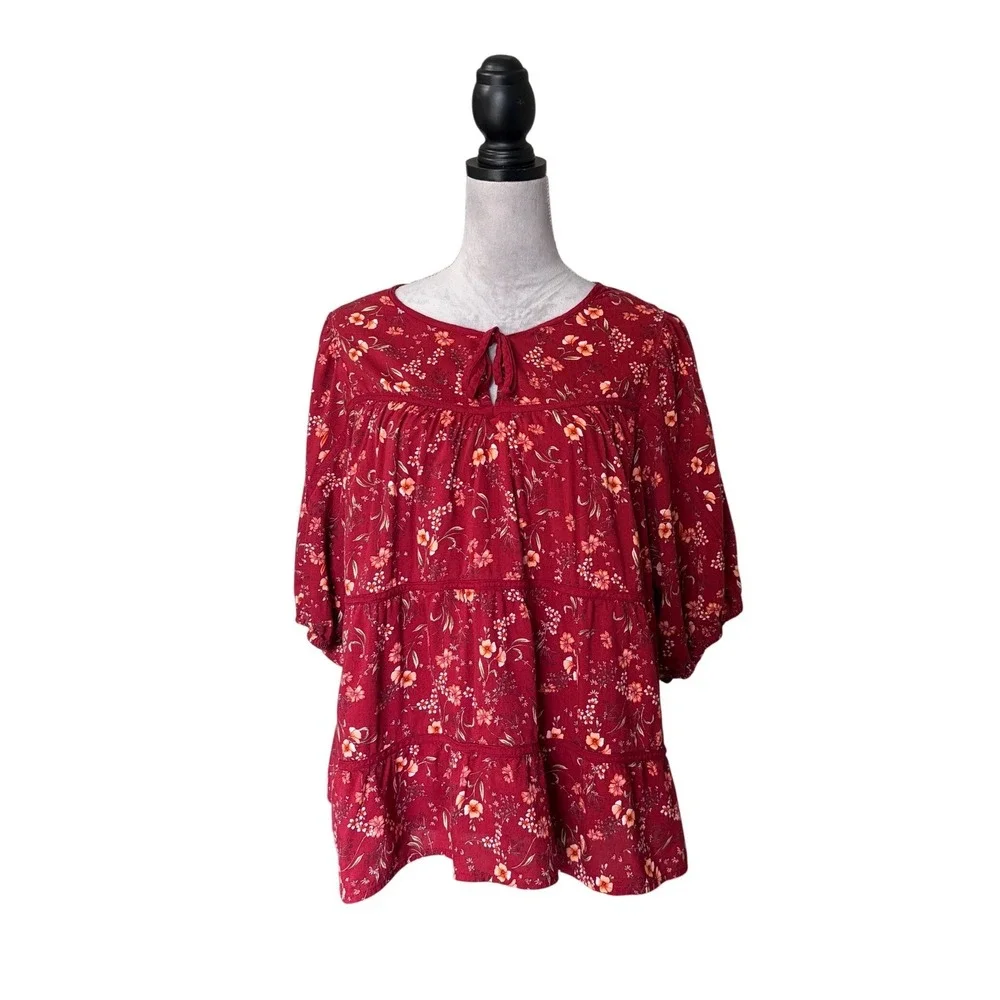 Old Navy Womens 2X Burgundy DO NOT‎ BUY